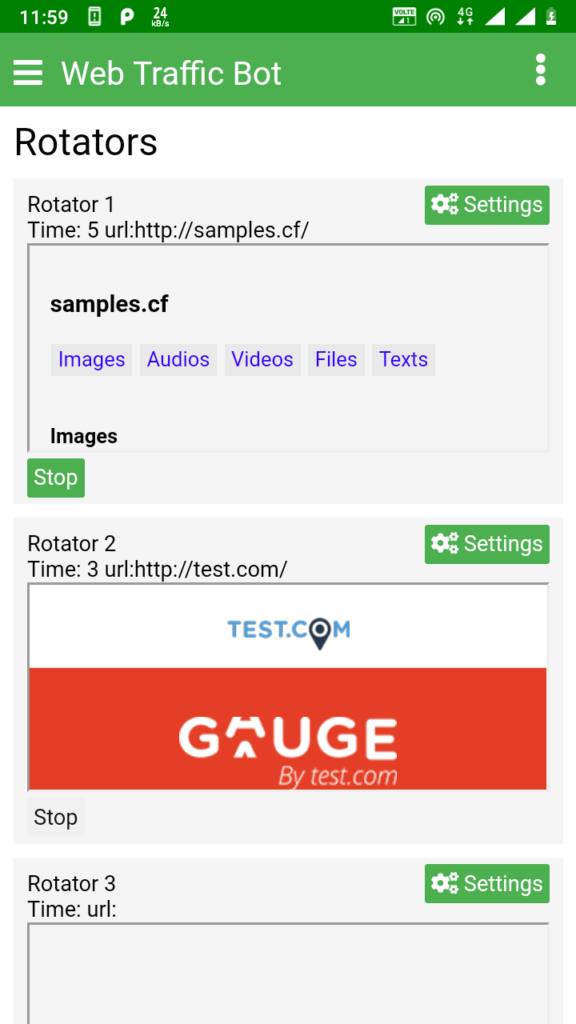 Web Traffic Bot - Increase your website traffic ethically