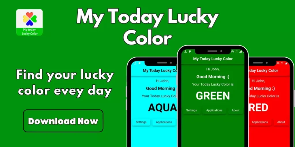 My Today Lucky Color
